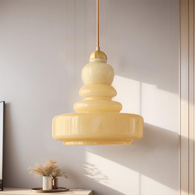 French Colorful Gourd Chandelier
