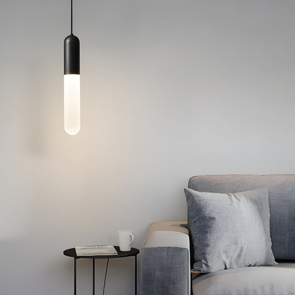 Long Copper Acrylic 3 Step Dimming Modern Pendant Lights Hanging Lamp Li002735