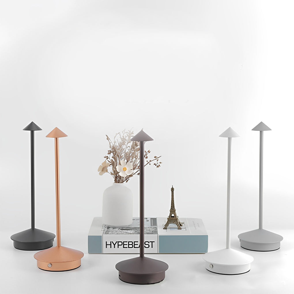 Mini Triangle Led Table Lamp Dimmable