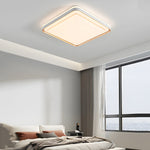 1 Light Rectangular Led Flush Mount Ceiling Light