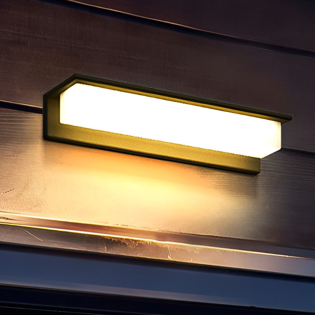 Rectangular Solar Wall Lamp Li002371