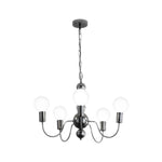 Aurelia Glass Globe Chandelier — Modern French Minimalist Pendant Light