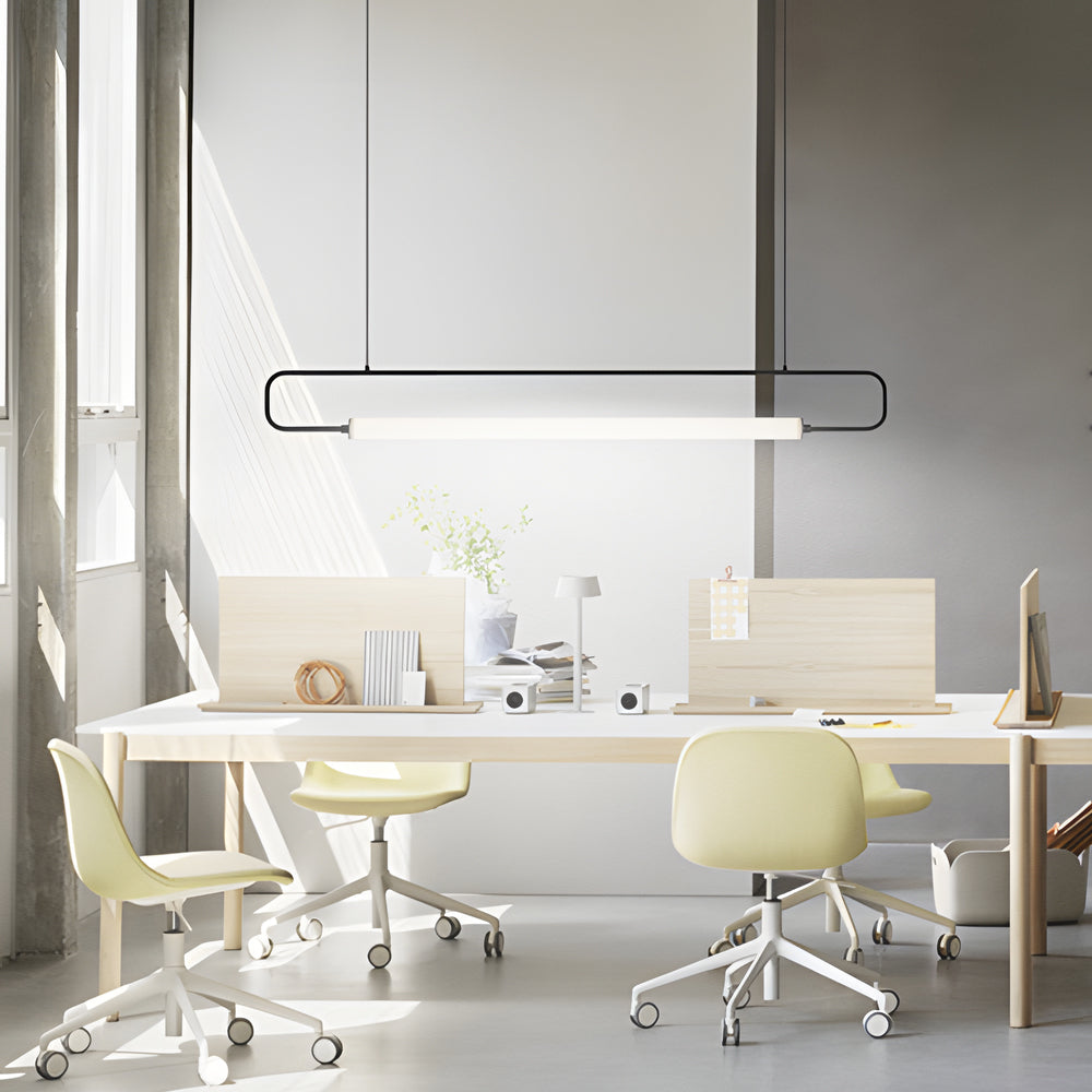 Led Linear Light Bar Pendant Light Modern Island Light For Dining Room