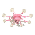 Stars Creative Balls 3 Step Dimming Modern Ceiling Fans