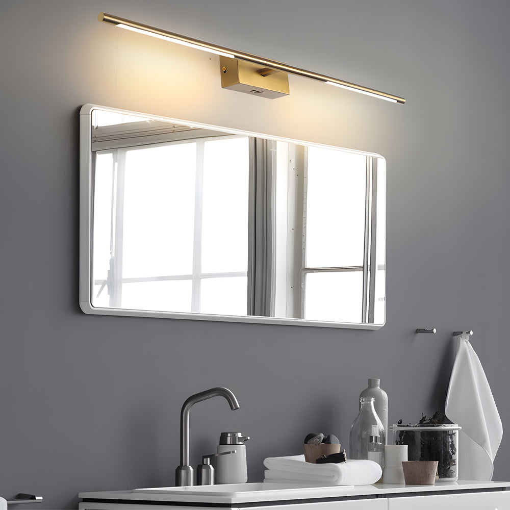 Modern Gold Led Bathroom Vanity Light