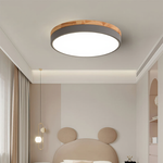 Chic Wood Flush Mount Ceiling Light