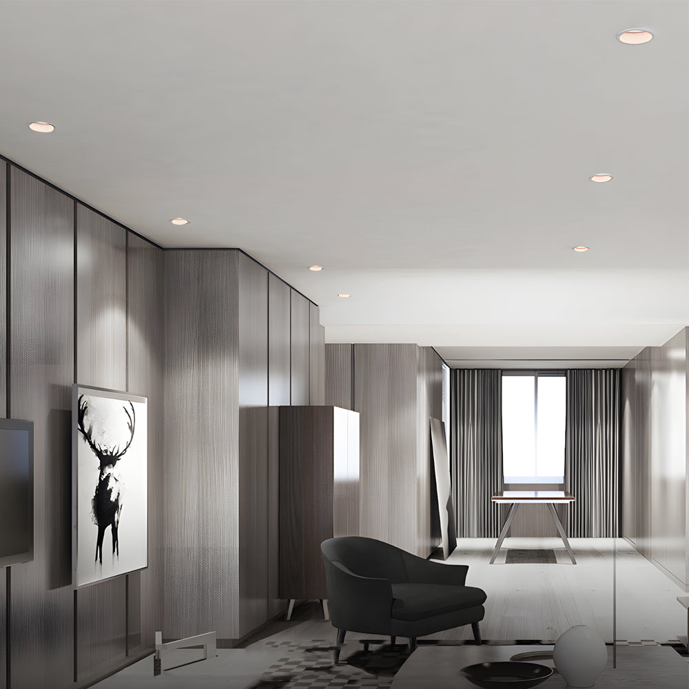 Round 10W Slim Trim Recessed Led Ceiling Downlight