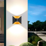 Square Up And Down Lights Led Waterproof Outdoor Sconces