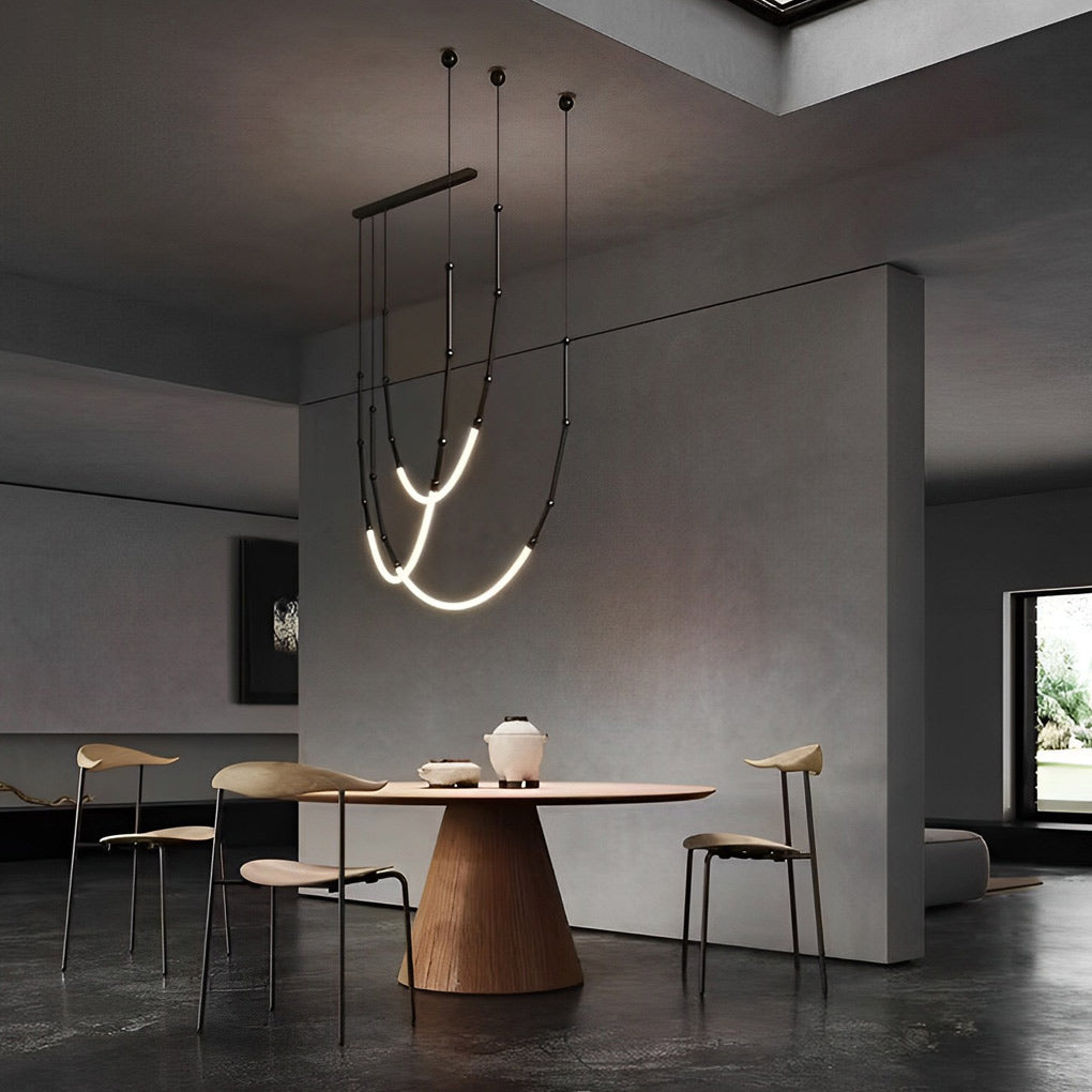 Adjustable Modern Staircase Pendant Light Ha083259