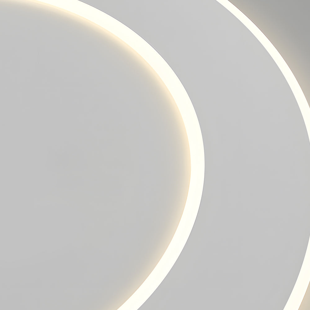 White Dimmable Led Circle Flush Ceiling Light