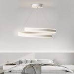 Rotating White Nordic Chandelier Ha083139
