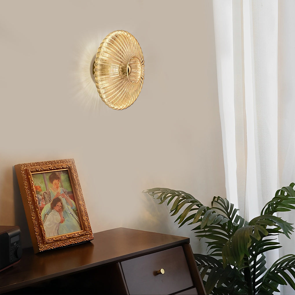 Round Led Modern Wall Light Ha098926