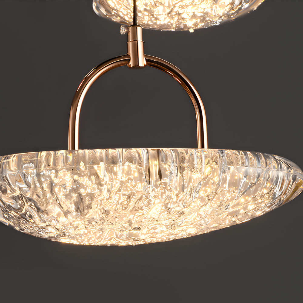 Creative Acrylic Shade Led 3 Step Dimming Ins Modern Pendant Lights Fixture