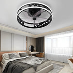 Round Led Bladeless Ceiling Fan Ha082858