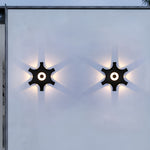 Flower Shaped Led Waterproof Nordic Wall Sconces