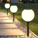 Waterproof Round Modern Solar Pathway Lights Li002005