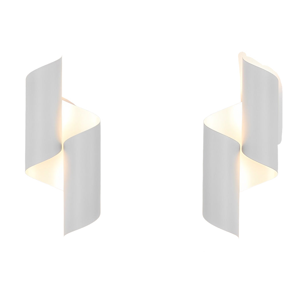2Pcs Symmetrical Wall Light Fixture Ha084461