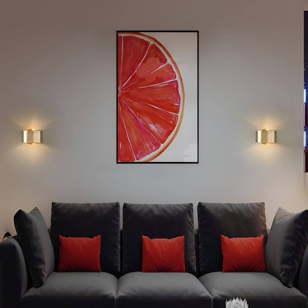 Up And Down Lights Gold Nordic Wall Lamp