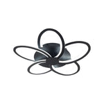 Modern Petal Flush Mount Light Acrylic Led Flower Shape Ceiling Lamp