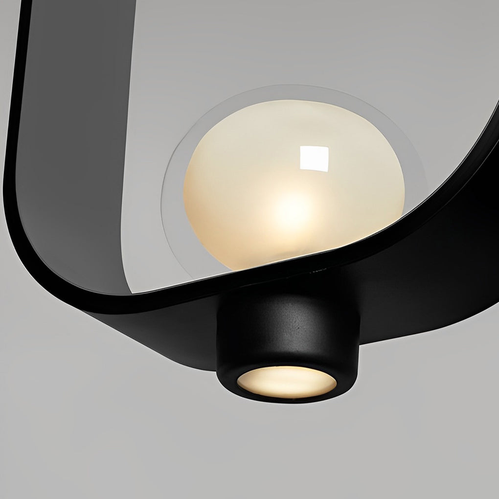 Rounded Rectangular Nordic Pendant Light Ha098923
