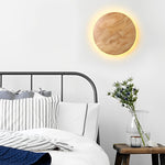 Creative Led Wood Nordic Bedside Wall Lamp Wall Sconce Ha080284