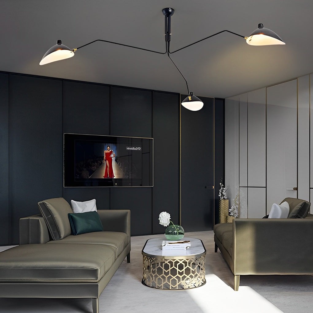 Swing Long Light Arm Chandelier Ha091500