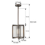 Retro Industrial Style Chandelier Ha098570