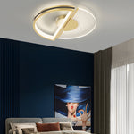Round Personalized Three Step Dimming Led Modern Ceiling Lights Fixture