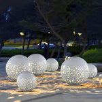 Waterproof Hollow White Outdoor Lantern Ha090540
