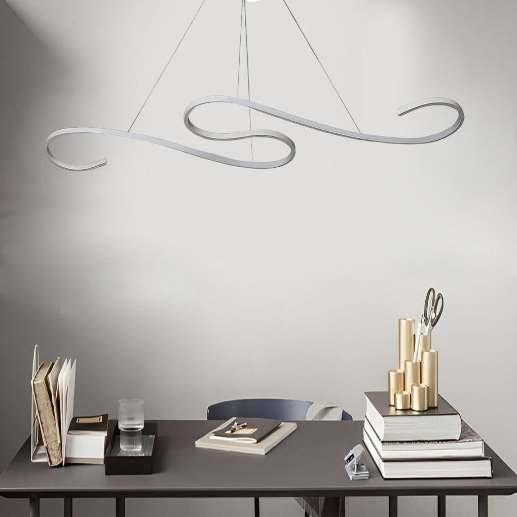 Wavy Lines Pendant Light Ha081690