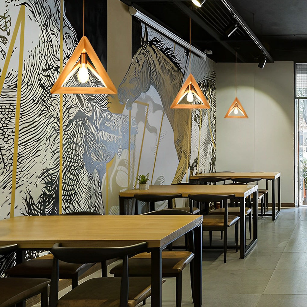 Geometric Art Nordic Pendant Light Ha080418
