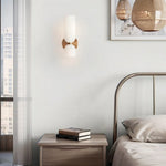 Double Head Glass Wall Light