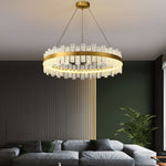 Round Dimming Led Glass Pendant Light Li001957