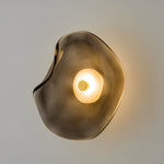 Round Glass Postmodern Wall Lamp Li002253