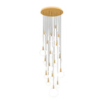 Minimalist Nordic Duplex Stair Chandelier Ha084864