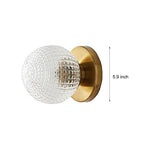 Unique Glass Ball Wall Light Fixture Li002699