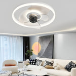 Circular Stepless Dimming Ceiling Fan Light