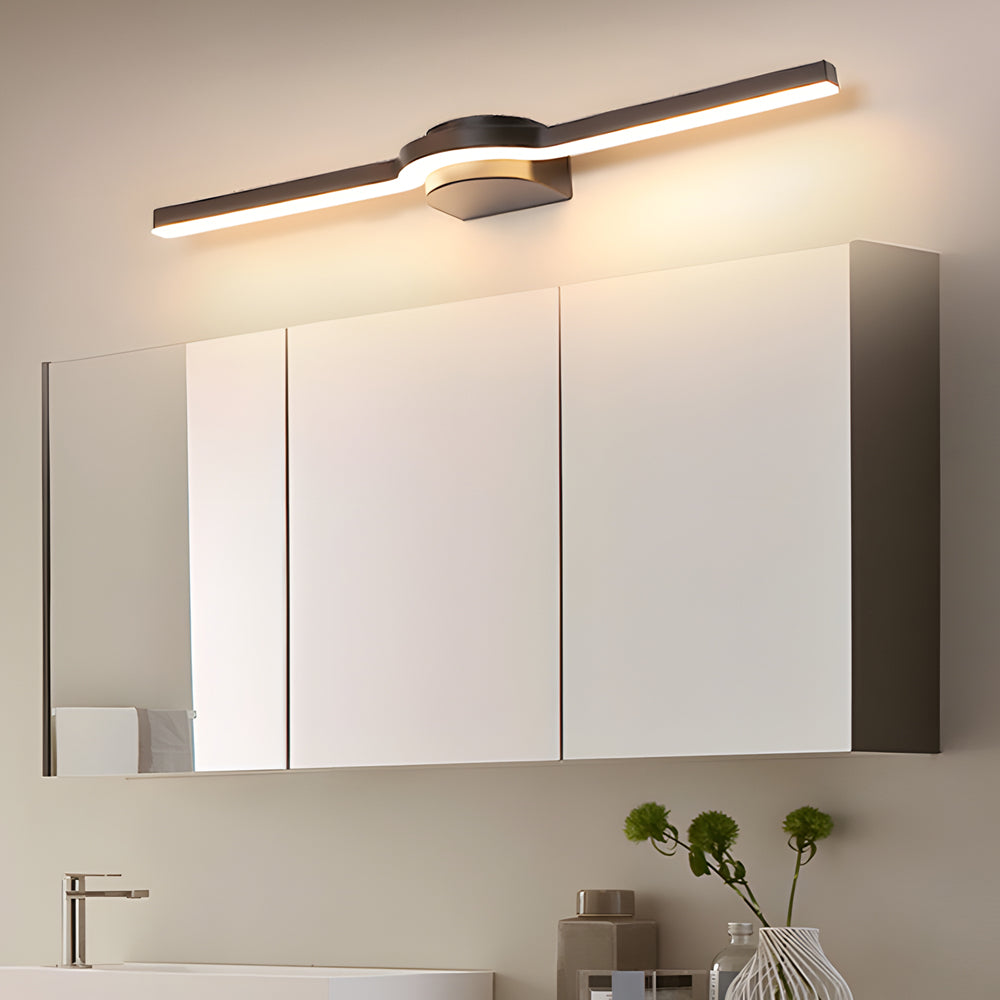 Modern Led Bathroom Vanity Light Curved 16 23 31