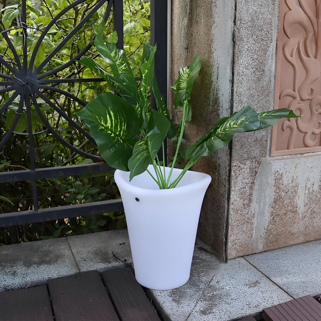 Waterproof Luminous Flowerpot Solar Light Ha099047