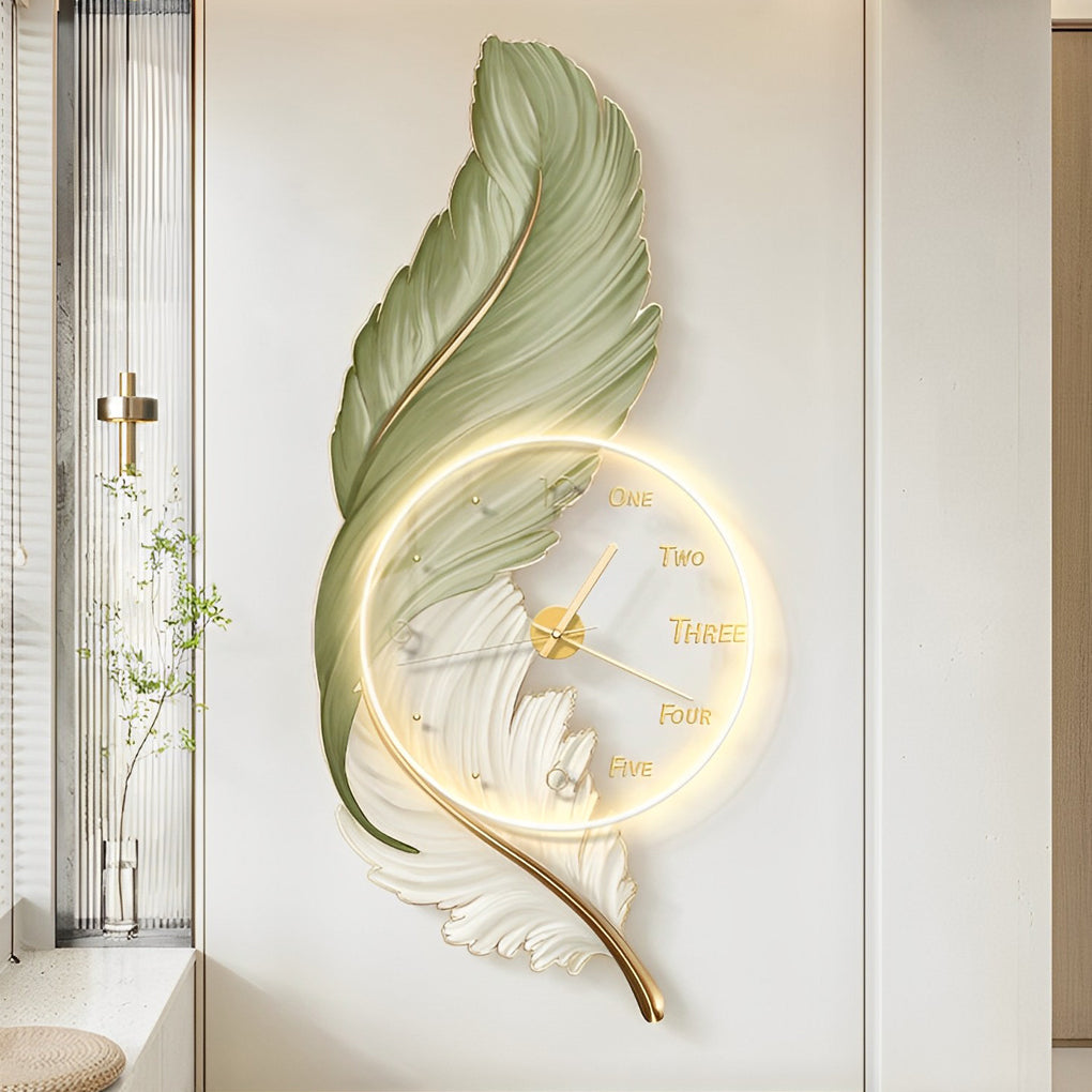Feathers Painting Wall Lamp Li002510