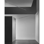Belto Linear LED Pendant Light – Canvas Strap Suspension, Modern Minimalist