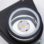 Modern Black Outdoor Wall Light with LED Up and Down Illumination