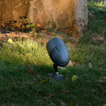 Minimalist Outdoor LED Spotlights with Adjustable Warm Light