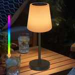 Aurelia Solar Table Lamp with Remote Control – Modern Minimalist LED