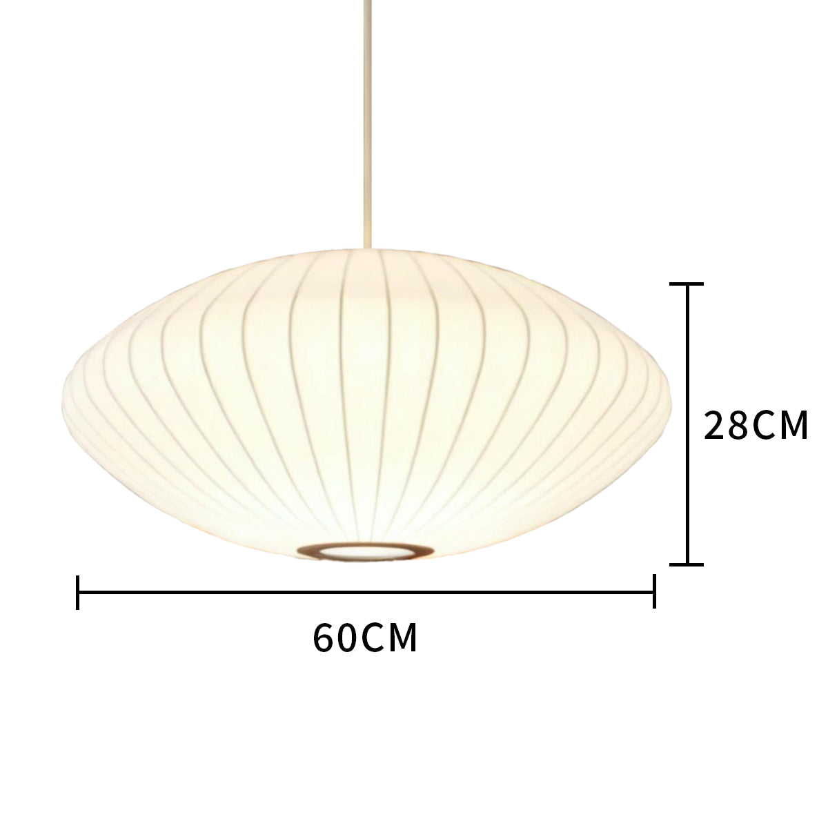 Nordic Fabric Lantern Chandelier