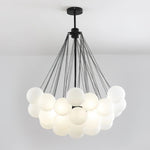 Aqua Sphere Chandelier