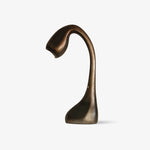 Noor Sculptural Table Lamp in Bronze – Modern Art Deco Accent Light