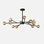 Glass Ball Cascade Chandelier