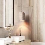 Caelia Travertine Pendant Light – Sculptural Stone Illumination