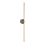 Zylaro Stone Wall Light – Brushed Brass & Marble LED Sconce